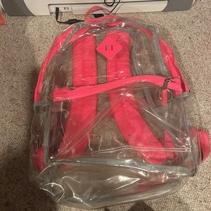 Eastport clear transparent backpack